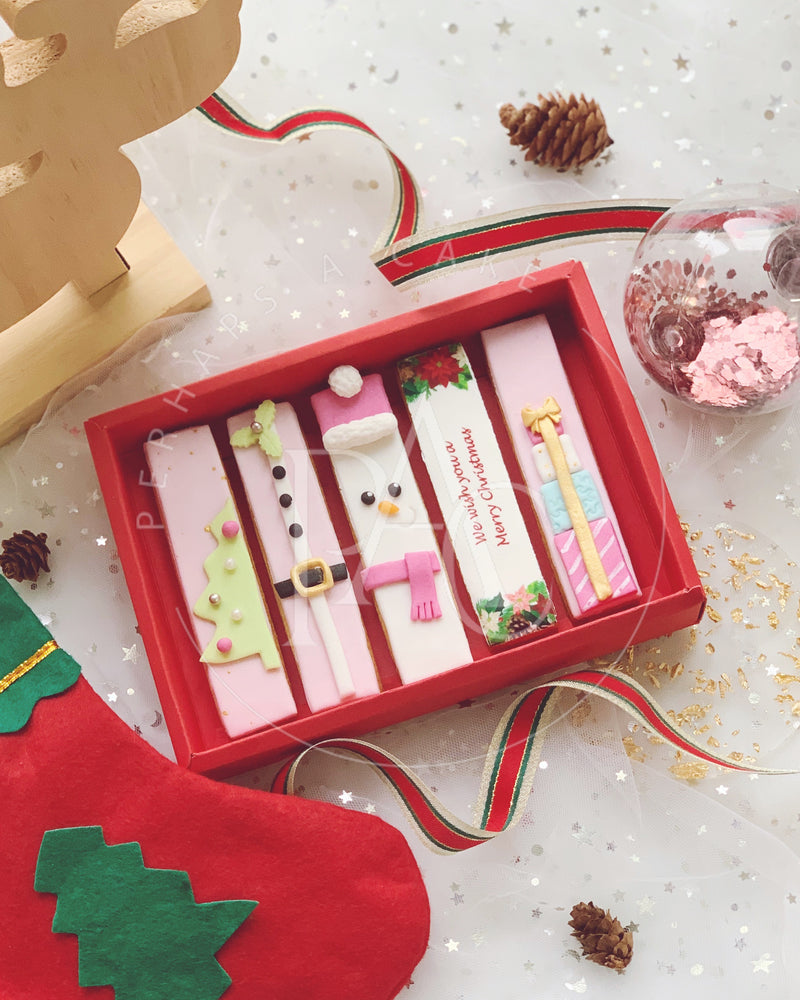 [Cookie] - Christmas set - Pink