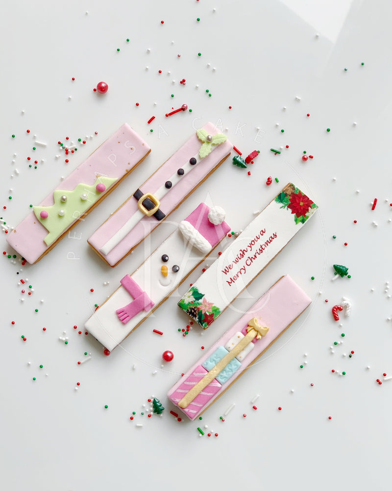 [Cookie] - Christmas set - Pink