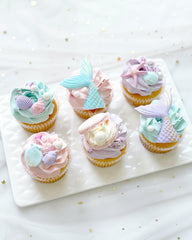 Perhaps A Cake - Cupcake - Mermaid set