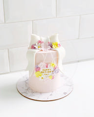 Perhaps A Cake - Floral Gift Box cake