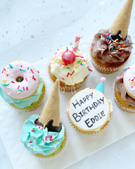 Perhaps A Cake - Cupcake - Birthday set