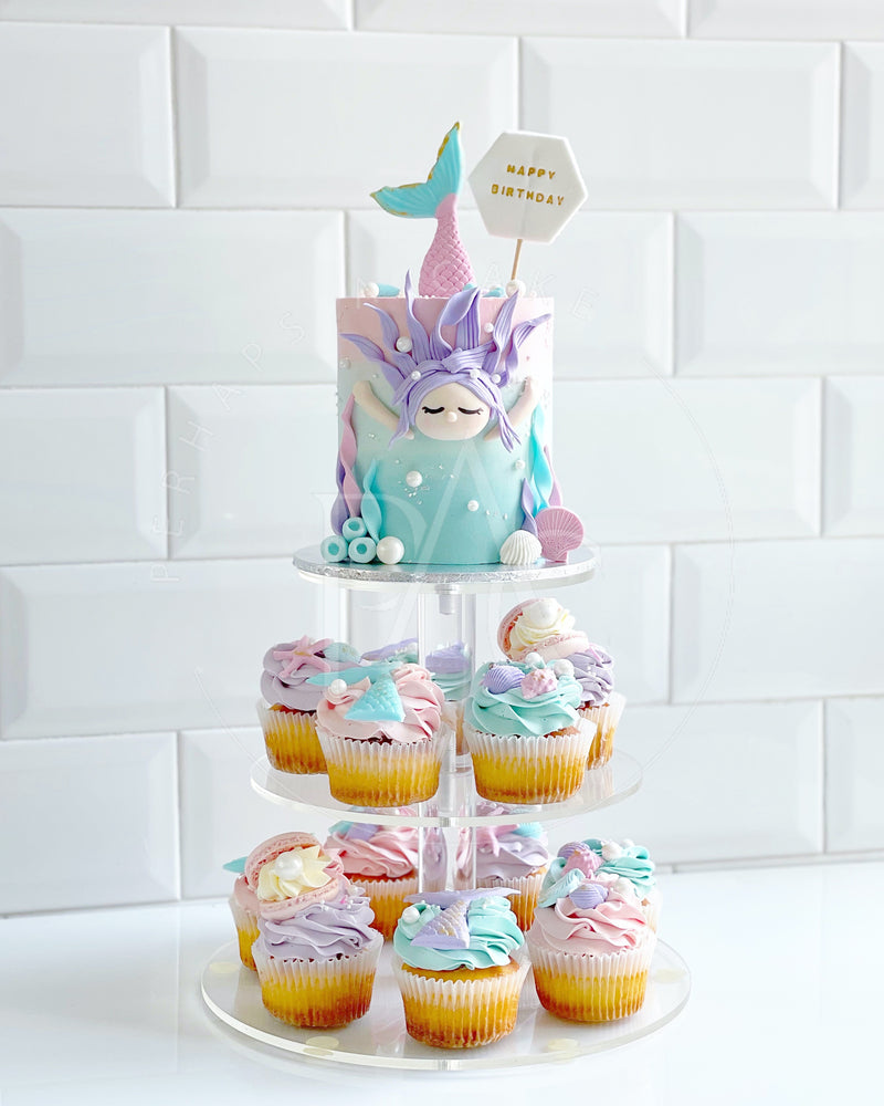 Perhaps A Cake - Party set - Swimming Mermaid