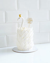 Perhaps A Cake - Swan cake