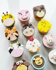 Perhaps A Cake - Cupcake - Happy Zoo set