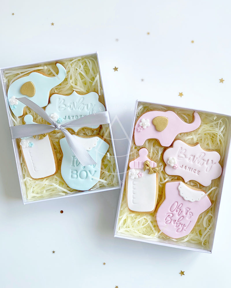Perhaps A Cake - Cookie - Baby shower set